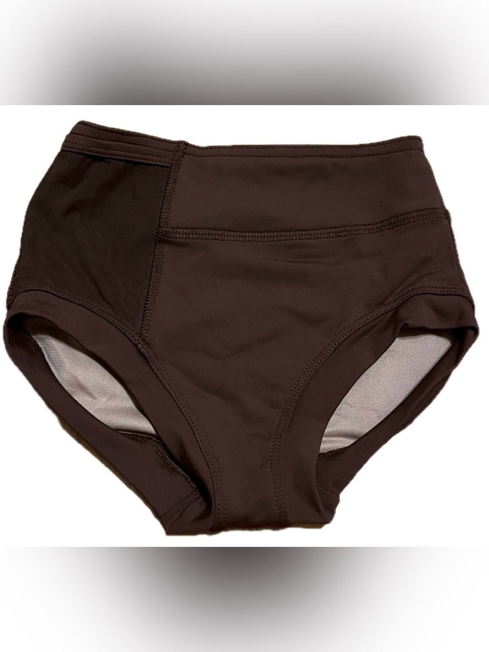 Tiger Friday Dance Briefs High Waisted Cocoa Brown, Dance Bottoms Child L